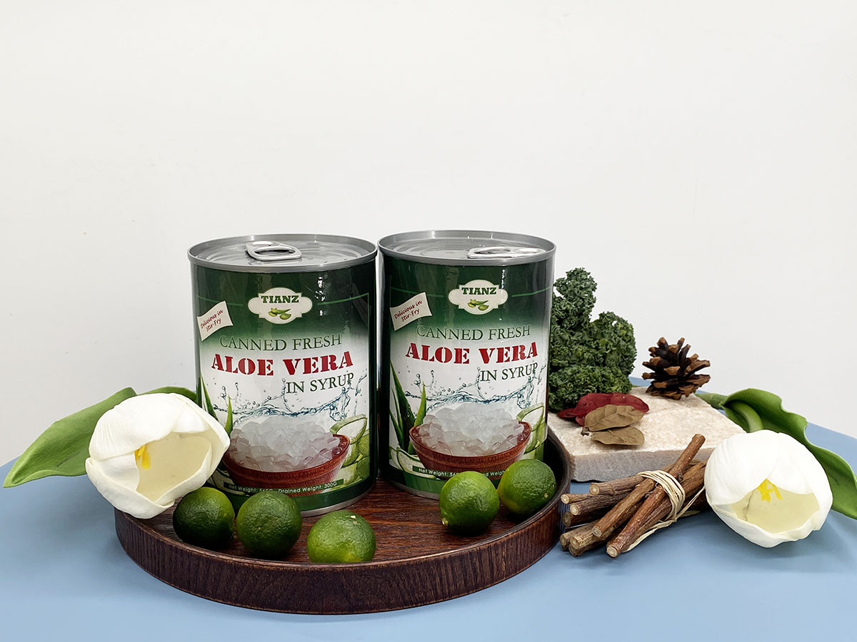 Tianz Canned Aloe Vera 565G - Tianz Canned Vegetable Co., Ltd