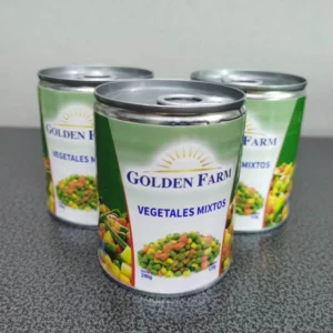 240g Organic Canned Mixed Vegetables
