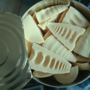 Canned Bamboo Shoots in Halves