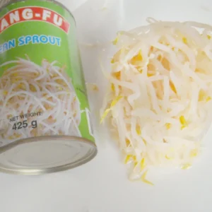 Canned Bean Sprout Vegetables in Tin Packing