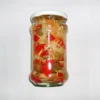 Canned Bean Sprout with Pepper in Glass Jar 314ml