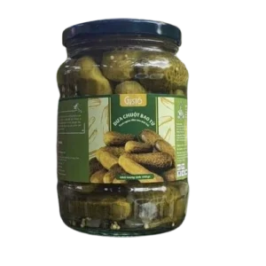 Canned Brined Gherkins Salted Pickled Cucumbers for Global Markets Made in Vietnam