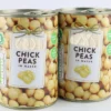 Canned Chickpeas with OEM Label