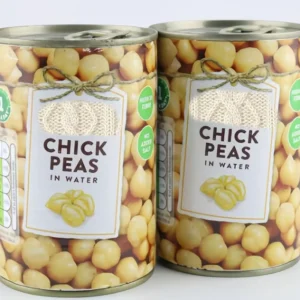Canned Chickpeas with OEM Label