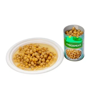 Canned Fresh Chickpeas in Tin with Easy Open Lid