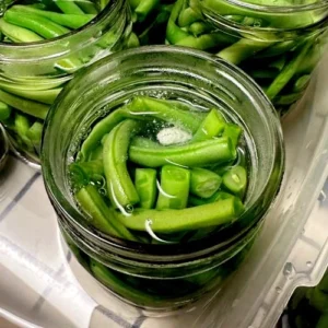 Canned Green Beans with Customized Label