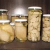 Canned King Oyster Whole Mushroom in Glass Jar