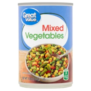 Canned Mixed Vegetable