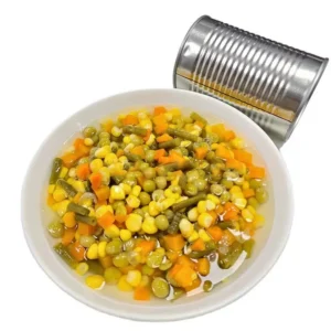 Canned Mixed Vegetables Natural and Delicious