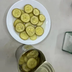 Canned Pickled Cucumber Sliced Vinegar Brine Ready to Eat 20OZ 30OZ Fresh Ingredients