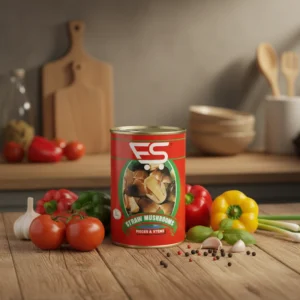Canned Straw Mushroom Halves 425g