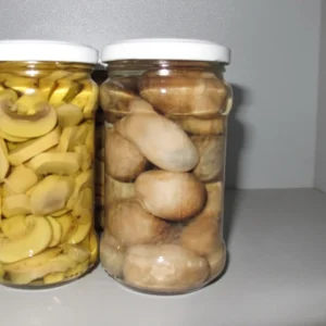 Canned Straw Mushroom Whole in Glass Jar 370ml