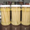 Canned White Asparagus Whole in Glass Jar 212ml