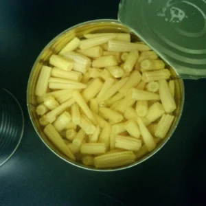 Canned Whole Baby Corn Cut Organic Baby Corn 2840g