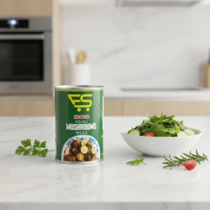 Fresh Brine Kosher Canned Straw Mushrooms Vegetables Ready to Eat 2840g