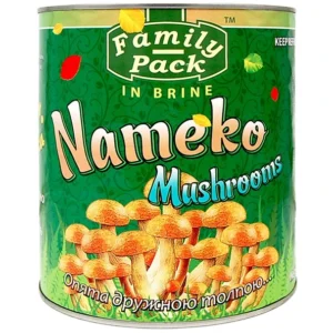 HALAL Certified Canned Nameko Mushroom in Brine Healthy Canned Food 2840g