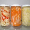 Mix Canned Bean Sprout in Glass Jar