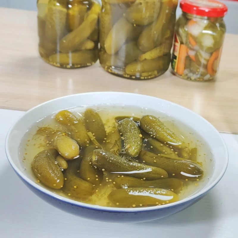 Preserved Vegetables Pickled Cucumber in Brine Preserved Vegetables Pickled Cucumber in Brine